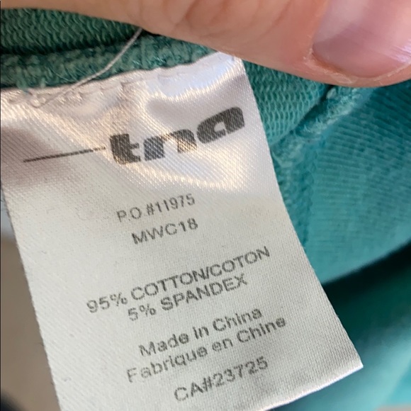 TNA oversized sweater green/blue - Picture 6 of 8
